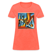 Load image into Gallery viewer, Women's Dali Tee - heather coral