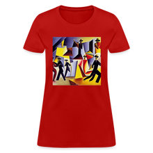 Load image into Gallery viewer, Women's Dali 2 Tee - red