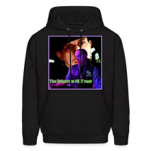 Load image into Gallery viewer, The Joker Is Not Real Hoodie - black