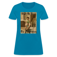 Load image into Gallery viewer, Brick By Brick Women's T-Shirt - turquoise
