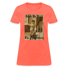 Load image into Gallery viewer, Brick By Brick Women's T-Shirt - heather coral