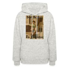 Load image into Gallery viewer, Brick By Brick Women's Hoodie - The Foundation Collection - heather oatmeal