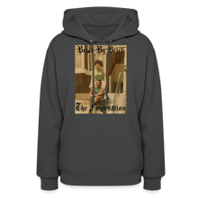 Load image into Gallery viewer, Brick By Brick Women's Hoodie - The Foundation Collection - asphalt