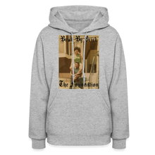 Load image into Gallery viewer, Brick By Brick Women's Hoodie - The Foundation Collection - heather gray