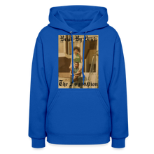 Load image into Gallery viewer, Brick By Brick Women's Hoodie - The Foundation Collection - royal blue