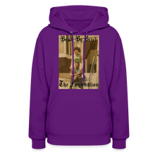 Load image into Gallery viewer, Brick By Brick Women's Hoodie - The Foundation Collection - purple