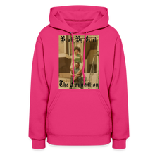 Load image into Gallery viewer, Brick By Brick Women's Hoodie - The Foundation Collection - fuchsia