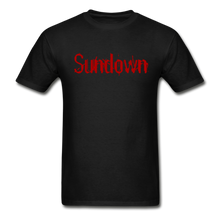 Load image into Gallery viewer, Sundown Adult Tagless T-Shirt - black