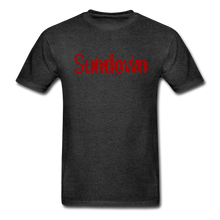 Load image into Gallery viewer, Sundown Adult Tagless T-Shirt - charcoal gray