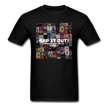 Load image into Gallery viewer, Rap It Out Tee - black