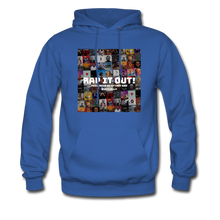 Load image into Gallery viewer, Rap It Out Hoodie - royal blue