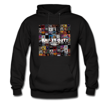 Load image into Gallery viewer, Rap It Out Hoodie - black