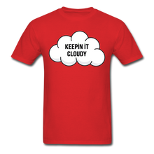 Load image into Gallery viewer, Keepin' It Cloudy Classic Tee - red