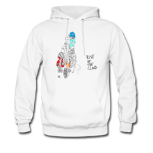 Load image into Gallery viewer, Keeping' It Cloudy ROTC Hoodie - white