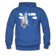 Load image into Gallery viewer, Keeping' It Cloudy ROTC Hoodie - royal blue