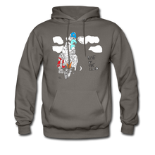 Load image into Gallery viewer, Keeping' It Cloudy ROTC Hoodie - asphalt gray
