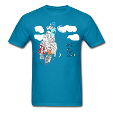 Load image into Gallery viewer, Keeping' It Cloudy ROTC Tee - turquoise
