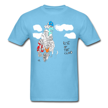 Load image into Gallery viewer, Keeping' It Cloudy ROTC Tee - aquatic blue