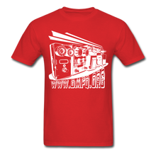 Load image into Gallery viewer, Darrell Qualls Pedals Tee - red