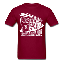 Load image into Gallery viewer, Darrell Qualls Pedals Tee - burgundy