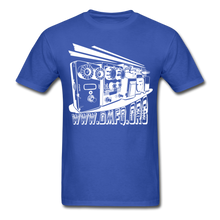 Load image into Gallery viewer, Darrell Qualls Pedals Tee - royal blue