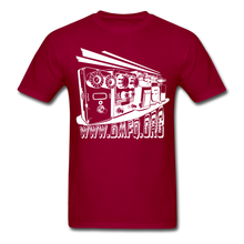 Load image into Gallery viewer, Darrell Qualls Pedals Tee - dark red