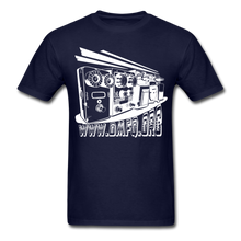 Load image into Gallery viewer, Darrell Qualls Pedals Tee - navy