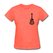 Load image into Gallery viewer, N8 Wright Womens Tee - heather coral