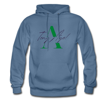 Load image into Gallery viewer, Tony Aye! Hoodie - denim blue