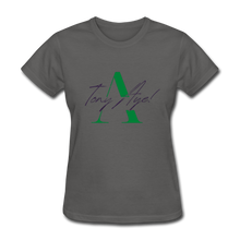 Load image into Gallery viewer, Tony Aye! Women's Tee - charcoal