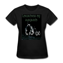 Load image into Gallery viewer, Lourdes Of Asgard Beings Women's T-Shirt - black