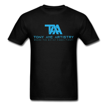 Load image into Gallery viewer, Tony Aye Artistry Logo Tee - black