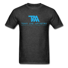 Load image into Gallery viewer, Tony Aye Artistry Logo Tee - heather black