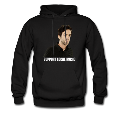 My Merch And Music Support Local Music - black