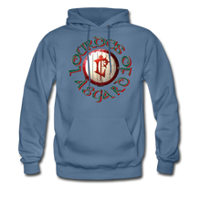 Load image into Gallery viewer, Lourdes Of Asgard Hoodie - denim blue