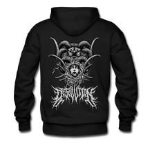 Load image into Gallery viewer, Desolution B/W Lion Hoodie - black