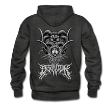 Load image into Gallery viewer, Desolution B/W Lion Hoodie - charcoal grey