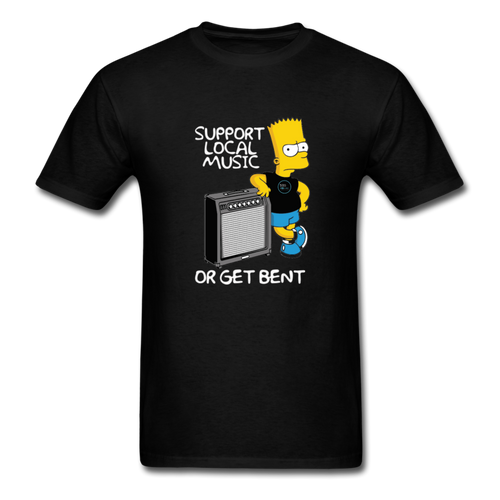 Support Local Music Tee - black