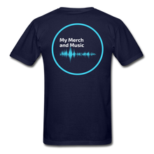 Load image into Gallery viewer, Support Local Music Tee - navy