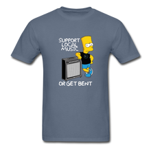 Load image into Gallery viewer, Support Local Music Tee - denim