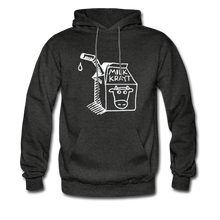 Load image into Gallery viewer, Milk Krayt White Logo Hoodie - charcoal grey