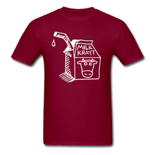 Load image into Gallery viewer, Milk Krayt White Logo - burgundy