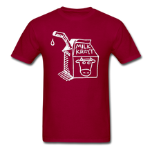 Load image into Gallery viewer, Milk Krayt White Logo - dark red
