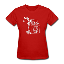 Load image into Gallery viewer, Milk Krayt Women's T-Shirt - red