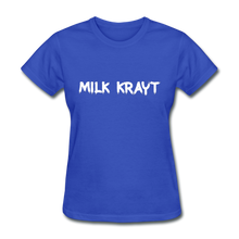 Load image into Gallery viewer, Milk Krayt Women's Tee - royal blue