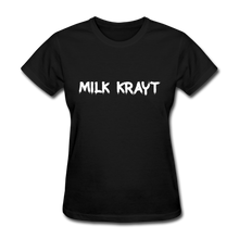 Load image into Gallery viewer, Milk Krayt Women's Tee - black