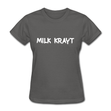 Load image into Gallery viewer, Milk Krayt Women's Tee - charcoal