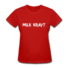 Load image into Gallery viewer, Milk Krayt Women's Tee - red