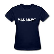 Load image into Gallery viewer, Milk Krayt Women's Tee - navy