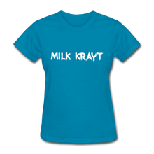 Load image into Gallery viewer, Milk Krayt Women's Tee - turquoise